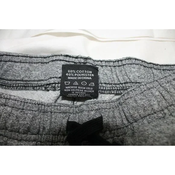 NBA Men's Basketball Jogger Sweat Pants Gray Size L (14-16) - Picture 4 of 4